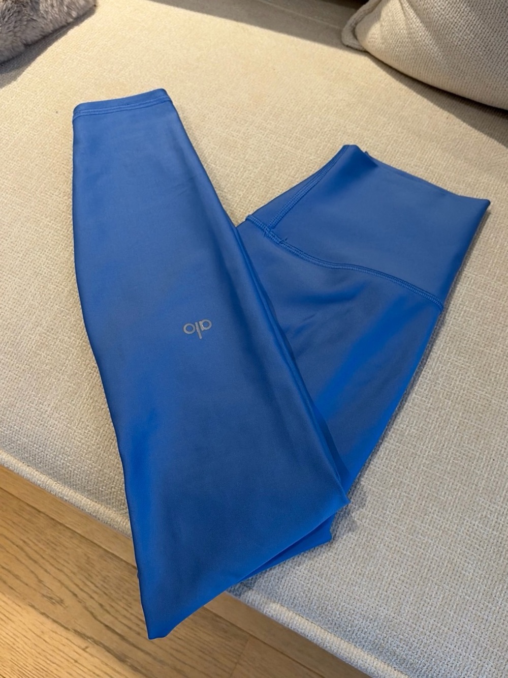 ALO Yoga Kids Royal Blue Performance Leggings